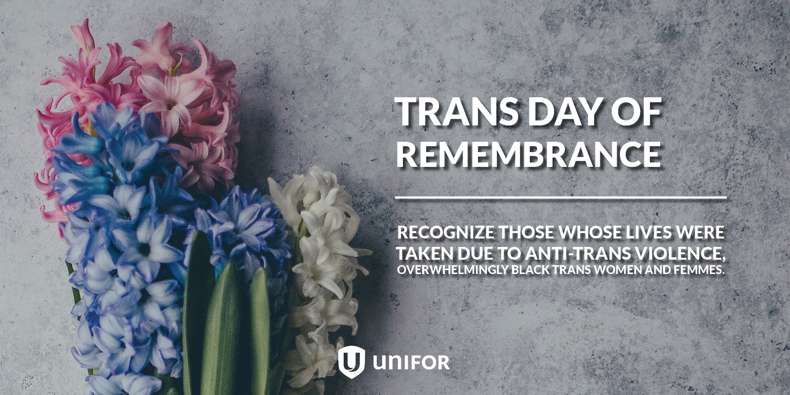 Unifor Statement on the Trans Day of Remembrance UNIFOR 2025
