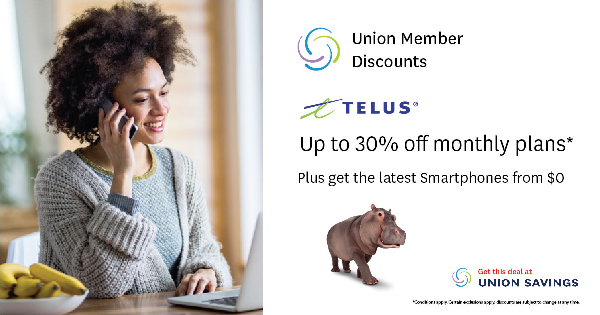 New Discount with Telus Mobility UNIFOR 2025